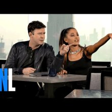 'SNL' host Ariana Grande knows enunciation isn't her thing