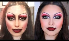 Become a living Snapchat filter in this makeup tutorial