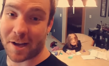 Little girl is brutally honest when it comes to dad's singing