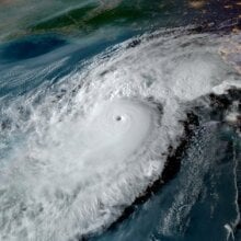 Satellite footage captures Hurricane Milton as is brews near Florida's West Coast