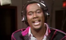 Luther Vandross in the music video for "Never Too Much," featured in the documentary "Luther: Never Too Much".  