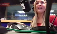 Radio host pranks co-host by pretending they're on air, spewing curse words