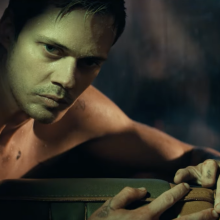 Bill Skarsgård in "Locked."