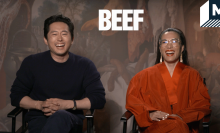 Ali Wong and Steven Yeun in Beef