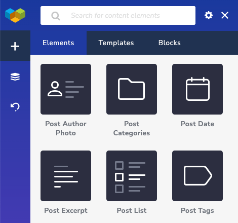Dynamic content elements in Visual Composer Theme Builder