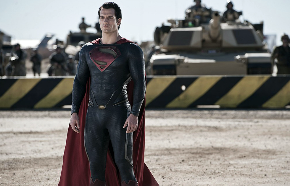 Henry Cavill in Man of Steel