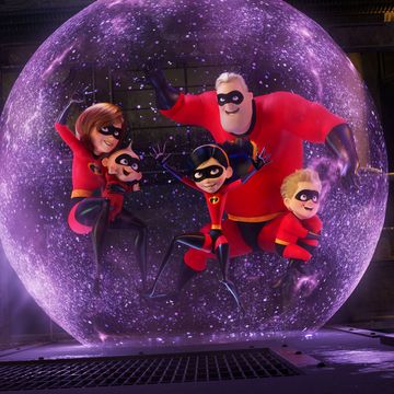 Incredibles 2, Mr Incredible, Baby Jack-Jack, Elastigirl, Violet, Dash