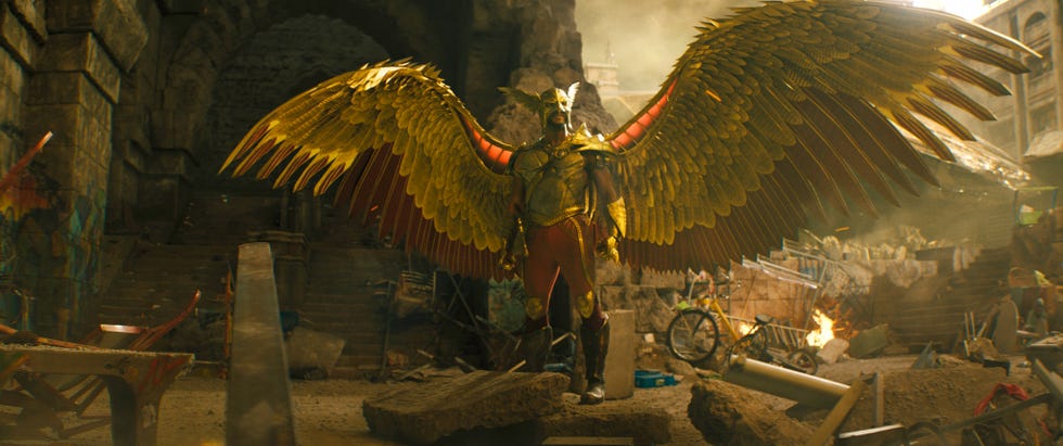 aldis hodge as hawkman, black adam