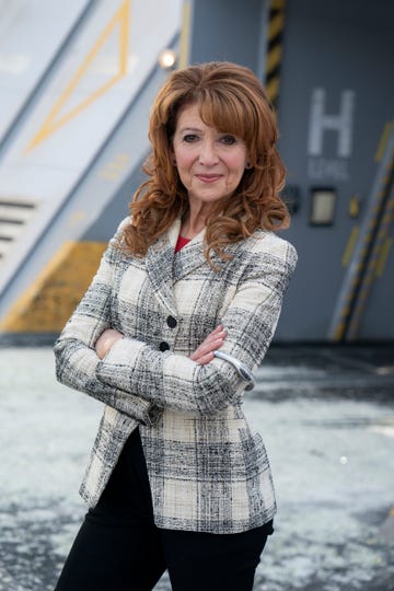 bonnie langford as melanie 'mel' bush in doctor who