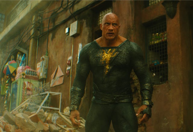 dwayne johnson, black adam