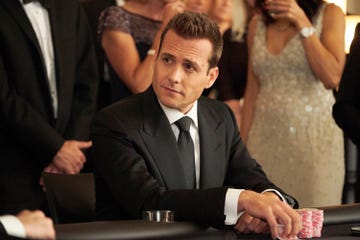 gabriel macht as harvey specter, suits season 8