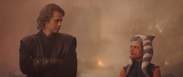 hayden christensen, ariana greenblatt, star wars ahsoka