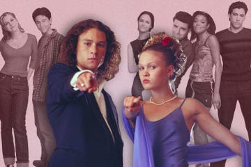 heath ledger, julia stiles, 10 things i hate about you