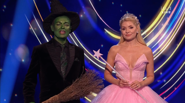 holly willoughby and stephen mulhern, dressed wicked characters for dancing on ice 2025