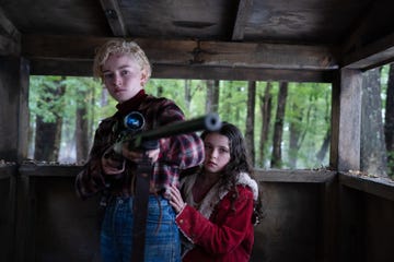 julia garner, matilda firth, wolf man