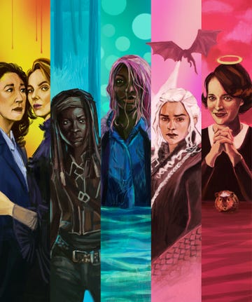 Killing Eve, The Walking Dead, I May Destroy You, Game of Thrones, Fleabag illustration killing eve, the walking dead, i may destroy you, game of thrones, fleabag illustration