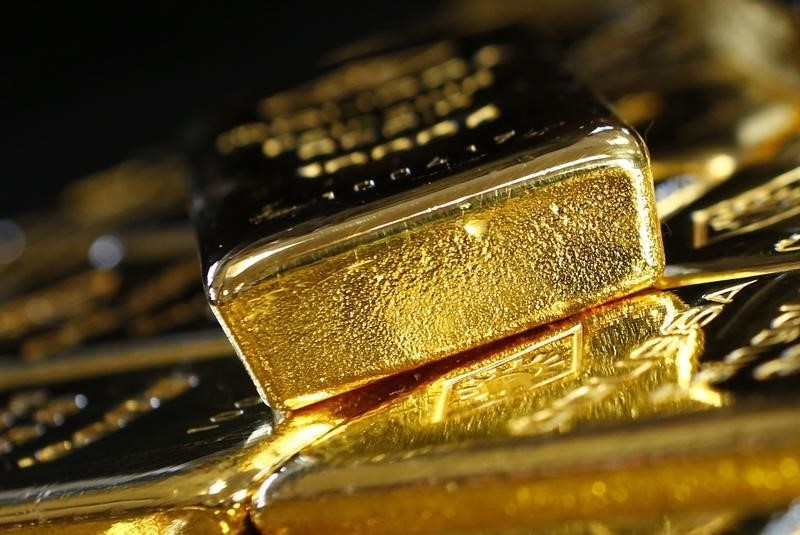 © Reuters. Goud futures hoger tijdens de Europese sessie