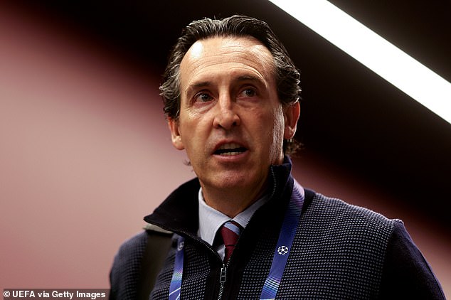 Unai Emery wants to see his Aston Villa squad build from their win over Bayern Munich against Man United on Sunday