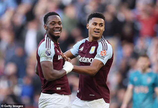 Choosing between goalscoring talents Jhon Duran and Ollie Watkins (left to right) is an elite problem for the Basque manager