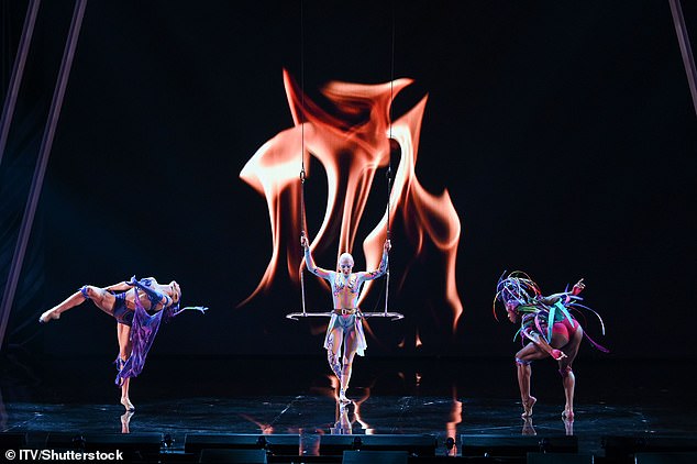 Cirque Du Soleil performed a world exclusive from their Vegas show 'O'