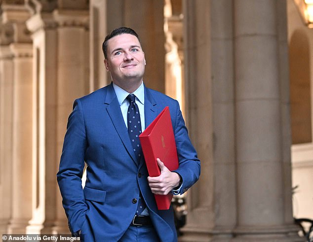 Health Secretary Wes Streeting said: ‘Obesity robs our kids of the best possible start in life, sets them up for a lifetime of health problems, and costs the NHS billions'