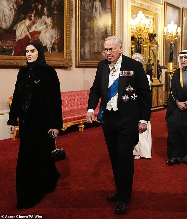 H.E. Ms Maryam bint Ali Al Misnad and the Duke of Gloucester were among the dignitaries present a Buckingham Palace on Tuesday