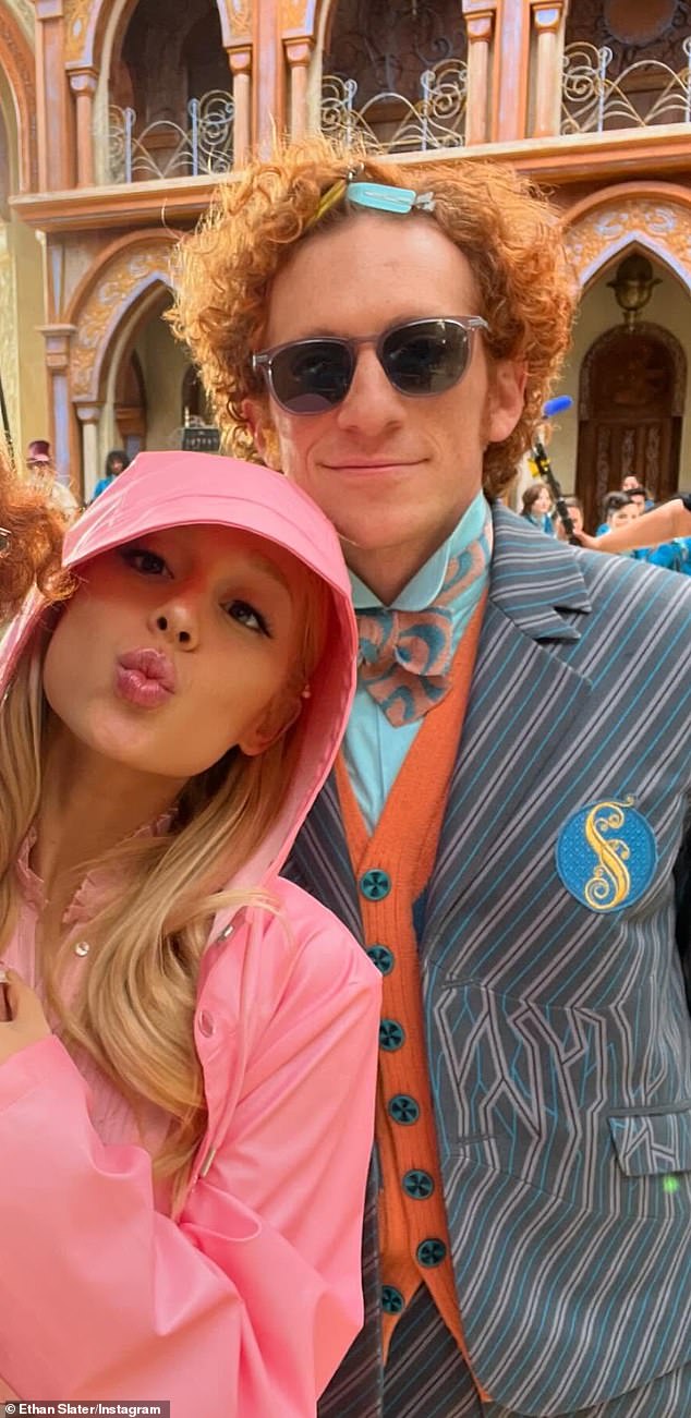 The former Nickelodeon child star notoriously fell in love with her married co-star Ethan Slater (R) on the London set of Wicked sometime between December 9, 2022 and July 13, 2023