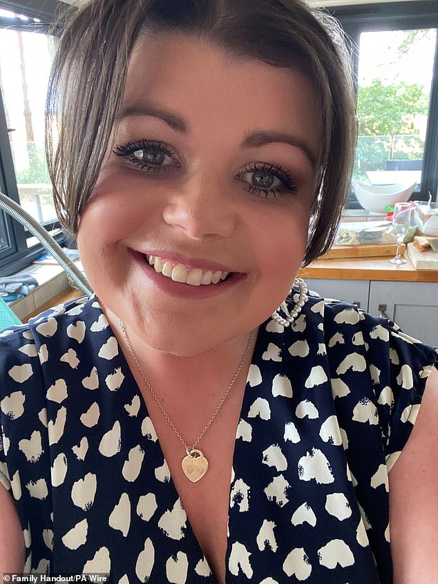 Dena Collins, 28, (pictured) died at Queen Elizabeth Hospital in Greenwich, London , from a heart attack caused by a blood clot on January 12, 2023