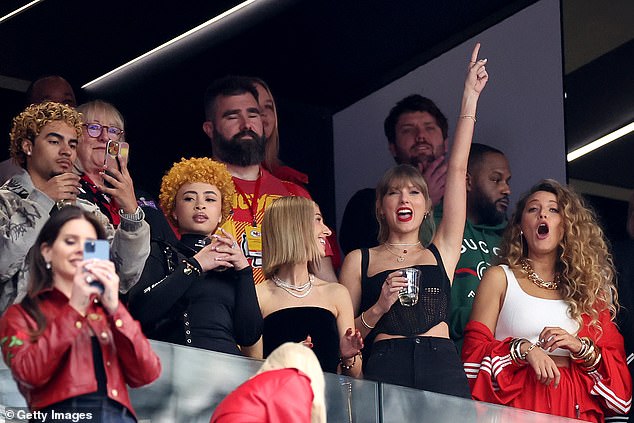 Taylor Swift is among the celebrities expected to watch the Super Bowl in a luxury suite