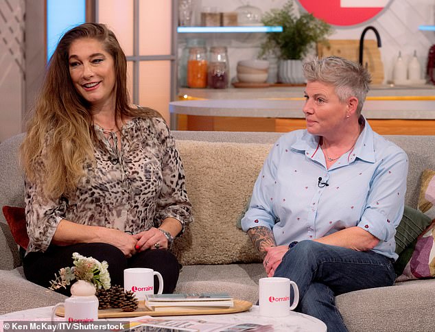 Diane and Zoe appeared on ITV’s Lorraine last year where they spoke about their love for each other (pictured in 2023)