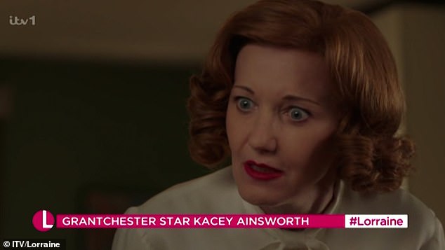 The star spoke to Lorraine Kelly about Wednesday's episode of Grantchester