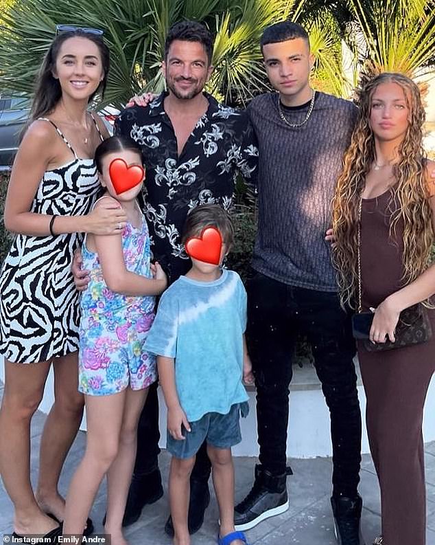 The pop star is father to Junior, 19, and Princess, 17, with Katie, who he was married to from 2005 until 2009. He then went on to tie the knot with GP Emily MacDonagh, 35, in 2015, and they have Millie, 11, eight-year-old Theo, and welcomed their second daughter in April 2024