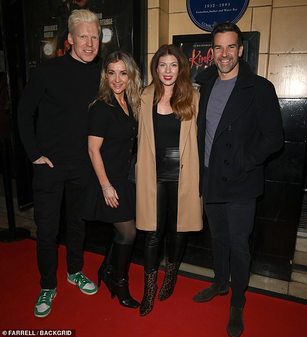 They were also joined by the likes of Gethin Jones at the star-studded event