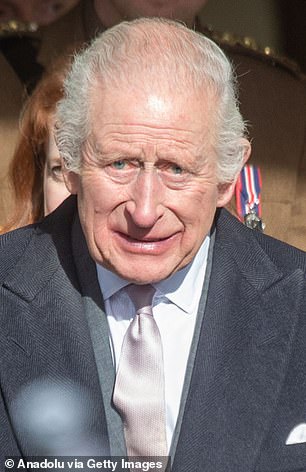 Charles appeared in high spirits as he visited the Polish community centre in London's Hammersmith