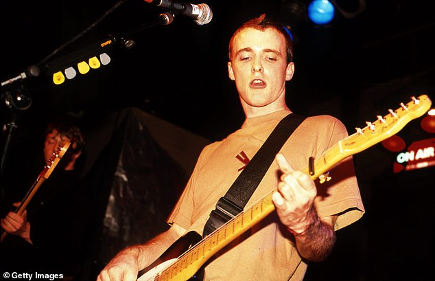 The Scottish rock group hit their stride in the late 1990s and early noughties with their hit singles including Sing, Side, Flowers In The Window and Driftwood (Fran pictured in 1997)