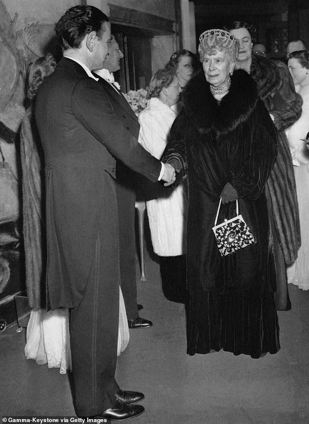 Though Mary was not photographed wearing the tiara during King George V's reign, she began donning the parure again in the late 1930s and 1940s