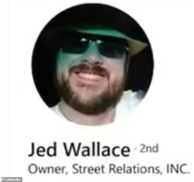 Jed Wallace, a PR contractor and owner of Street Relations, was described in her civil rights complaint acting as a 'hired gun' for Baldoni, his agent Melissa Nathan, and her PR firm, The Agency Group (TAG)