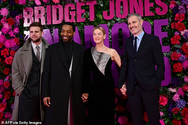 Renee was joined by her dashing co-stars, Chiwetel Ejiofor and Leo Woodall , along with the film’s director, Michael Morris, at the glamorous The Space Cinema Moderno