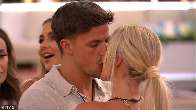 Luca reassured Grace after the recoupling as he gave her a kiss