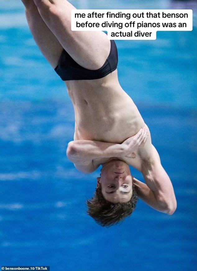 Five years before he ever made a splash in the music industry, the 22-year-old precocious pop star was a gifted member of the Monroe High School diving team in Washington State