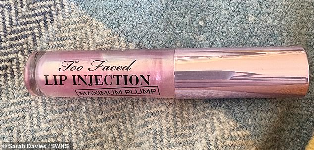 Ms Davies is not the first mother to warn of the potential harm of the Too Faced lip products