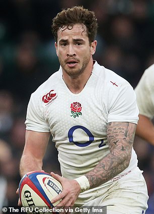 Danny pictured at the England vs Italy game in 2015