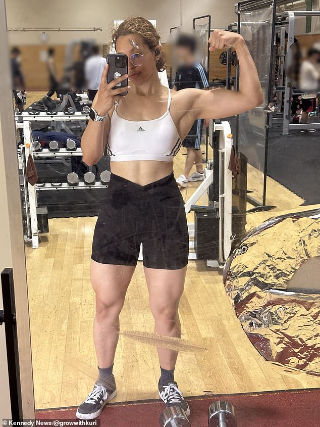 Kristina Schmidt, 24, of Malibu decided to start trying out barbell hip thrusts after seeing her favorite fitness influencers praise it endlessly online