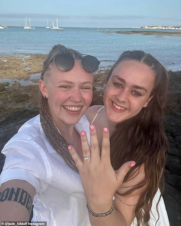 The pair, who got engaged in 2023, revealed that Jade is pregnant with their first child through IVF