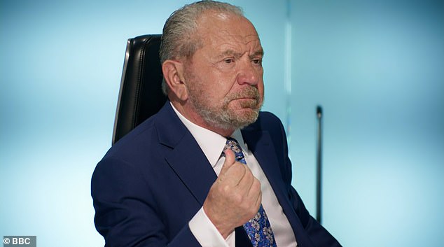 Self made hair and beauty salon owner Aoibheann, from County Donegal, heard the dreaded words of 'you're fired' from Lord Alan Sugar on Thursday evening