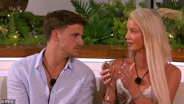 During Tuesday night's episode of the ITV show, viewers were left divided over Grace Jackson's reaction to Luca Bish kissing bombshell Samie Elishi