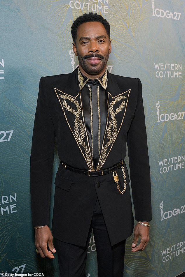 Sing Sing star Colman Domingo was also on hand to celebrate the CDGA winners on Thursday night