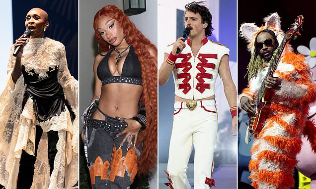 Coachella 2025 weekend two WORST dressed: Cynthia Erivo leads the list with bizarre lace
