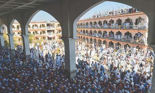 Samiul Haq laid to rest on premises of his seminary