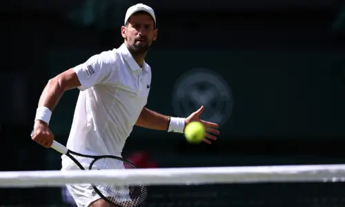 Djokovic makes Wimbledon history to reach quarter-finals Djokovic makes Wimbledon history to reach quarter-finals